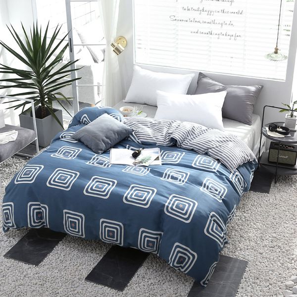 

luxury twin full queen king size soft duvet cover fiber cotton quilt cover only bedding set