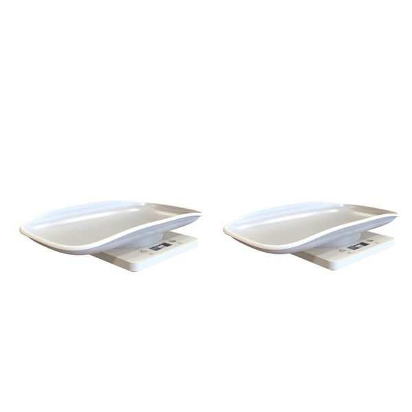 

2x small versatile digital dog measuring scale for small cat