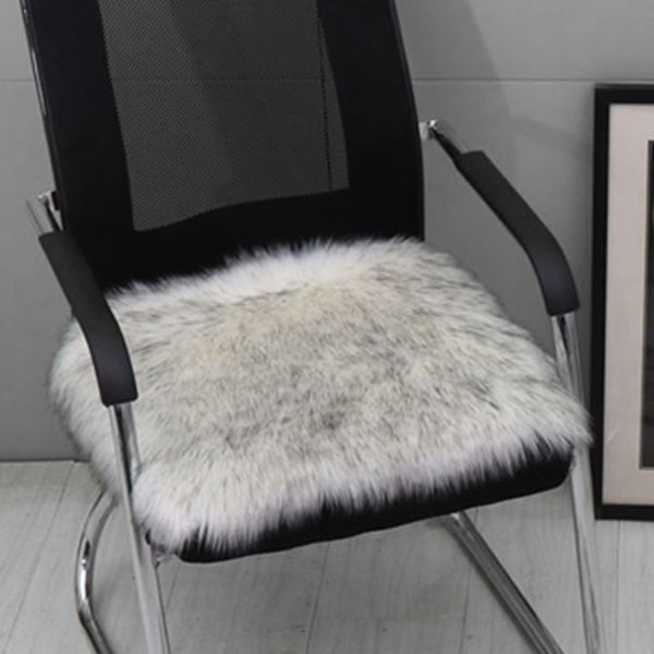 

4 colors 30cm square imitation wool plush soft carpet mat area rug home decors