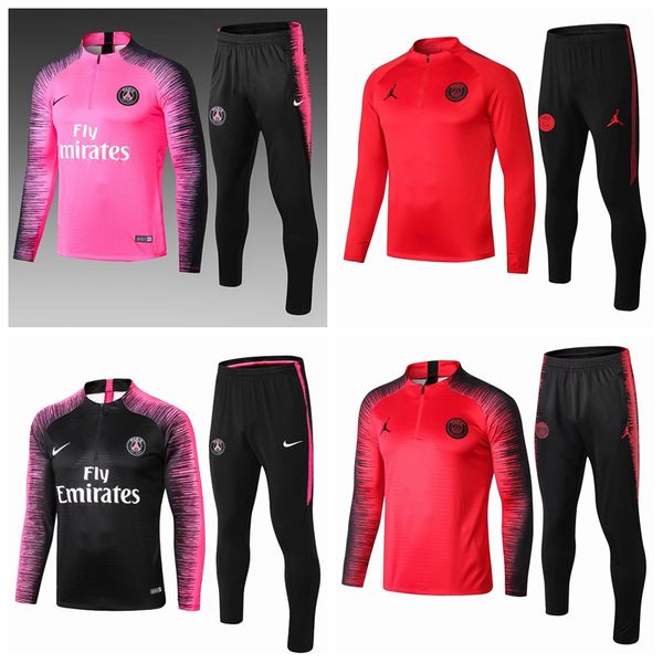 

2019 Париж-Жермен футбольный спортивный костюм бега куртка MBAPPE Нея марта младший 19/20 телохранители Майо де ног survetement футбол спортивный костюм #6265