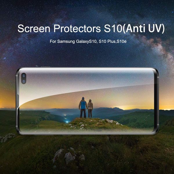 

Защитные пленки для экрана S10 Полное покрытие экрана для Samsung GalaxyS10 / S10Plus / S10e (несовместимо с датчиком отпечатков пальцев на дисплее)