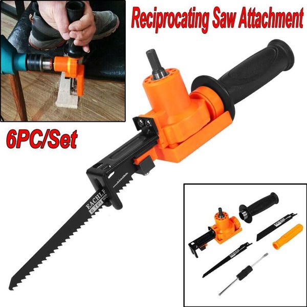 

reciprocating saw attachment adapter change electric drill into reciprocating saw for wood metal cutting