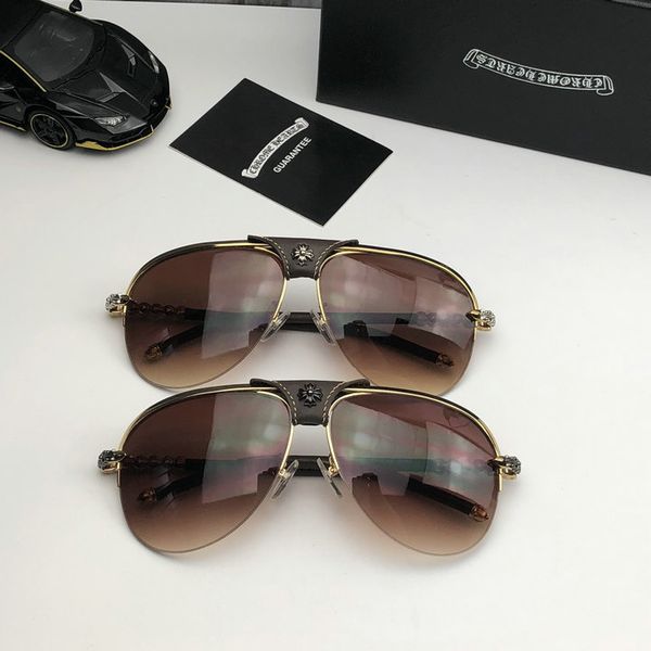 

chromehearts men women ray fashion trend sunglasses sunglasses style fashion trend casual sunglasses whith box 02, White;black