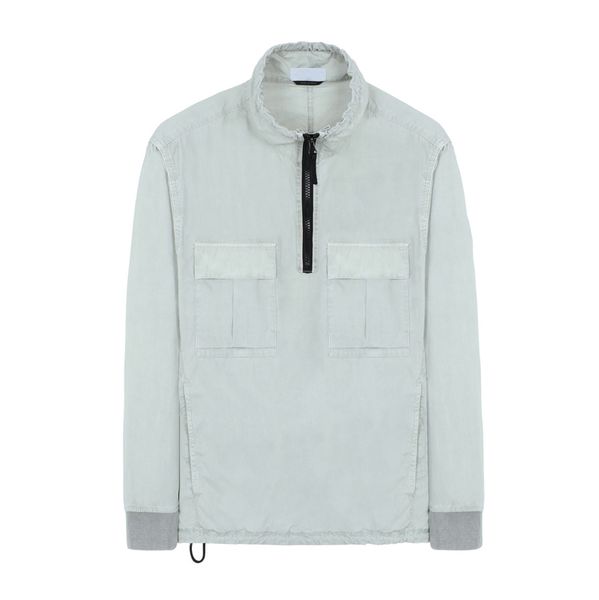 

19fw 117wn smock old garment dye t0ney half zipper jackets men women fashion coat pullover jacket shirt outdoor hfymjk298, Black;brown