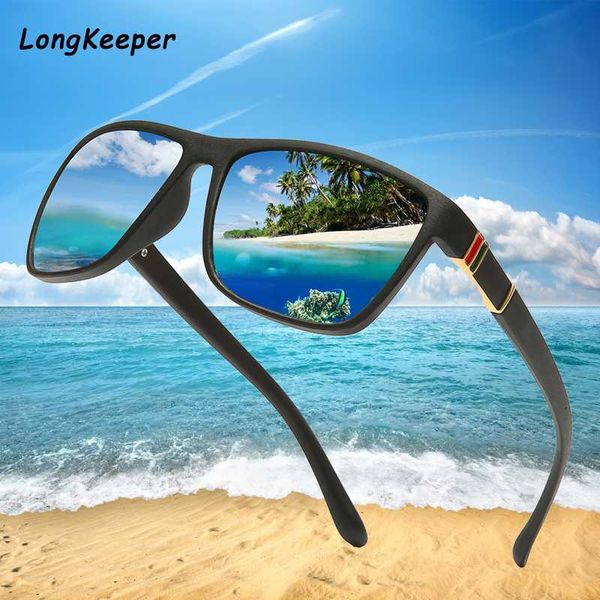 

brand designer men' sunglasses polarized driving eyeglasses sun glasses mirror women rivet goggles glasses square uv400, White;black