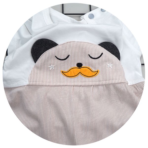 

самый лучший продавая baby girl boy качества romper модная одежда набор лета хлопок мило новорожденных набор унисекс, White