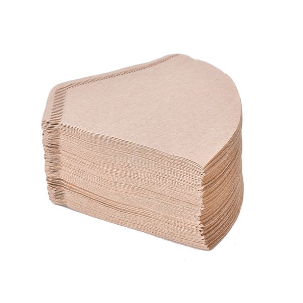 

100pcs/bag wooden original hand drip paper coffee filter espresso coffee filters