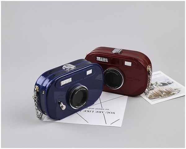 

fahion personalized design fashion camera shape clutch nubuck shoulder bag ladies casual mini messenger bag purse