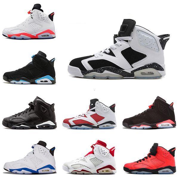

wholesale 6s mens basketball shoes unc carmine angry bull black cat infrared marron men trainers sneaker 6 sports shoe size 8-13 on sale