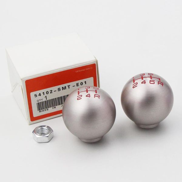 

5/6 speed type-r m10 x 1.5 thread aluminum fd2 racing gear shift knob for civic fit