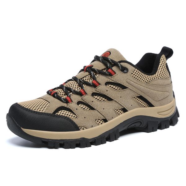 

hiking shoes man anti skid mountain shoes summer field sport outdoor camping boots spring climbing sneakers for men