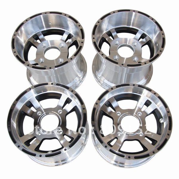 

atv aluminum alloy rims front and rear 4pcs of 1 set
