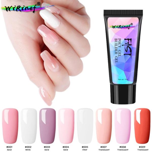 

8ml nail extension gel builder soak off varnish jelly acrylic poly uv gel nail art extension pink camouflage uv cover, Red;pink