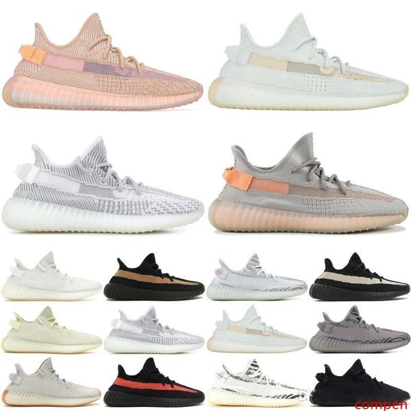 

2019 men and women running shoes clay hyperspace beluga 2.0 cream white static butter sesame blue tint sneakers sports shoes us5-13