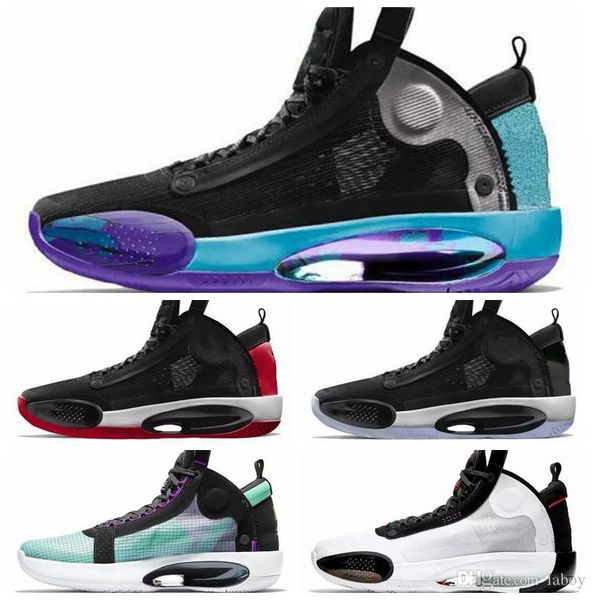 

fashion xxxiv 34 blue void eclipse 34s mens basketball shoes green glow black flight trainers sneakers baskets des jumpman chaussures