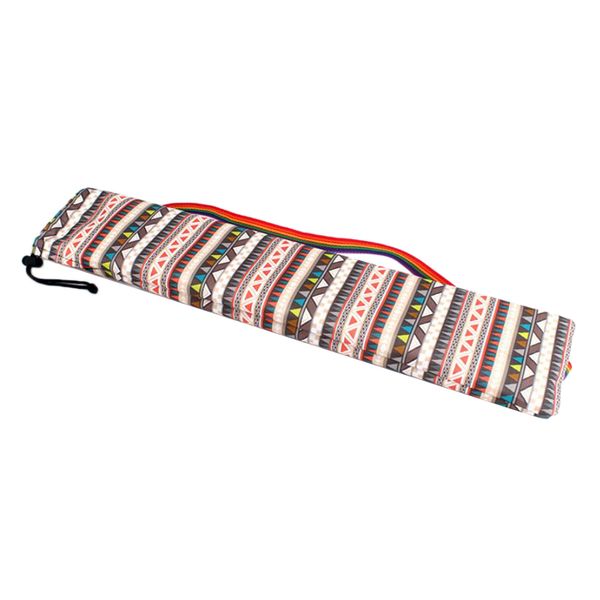 

portable carrying storage bag for camping tent poles carrier, walking trekking hiking stick storage organizer pouch with shoulder strap