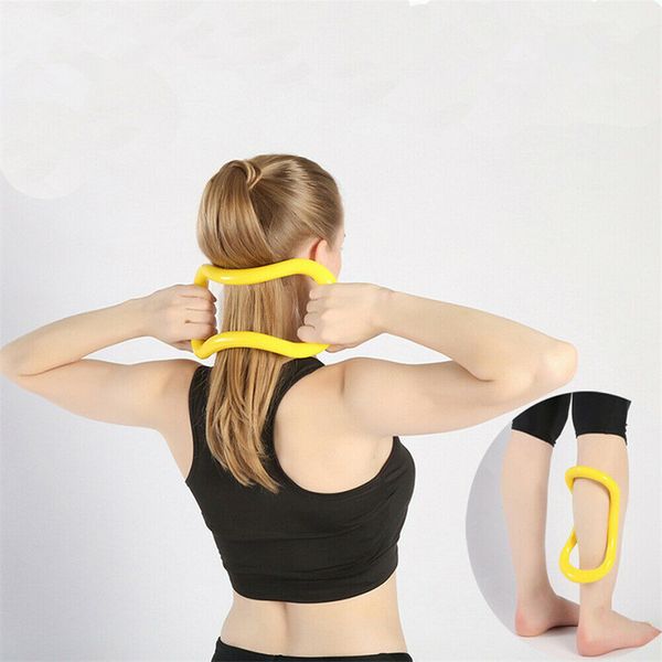 

yoga pilates ring magic fitness circle slimming body building exercise training