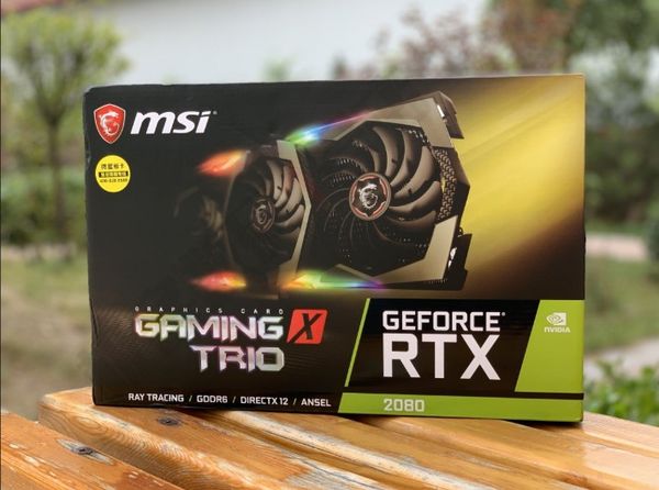 

MSI / MSI RTX 2080 GAMING X TRIO 8 ГБ Магический дракон Дракон Черный дракон 2080 Игровая графика