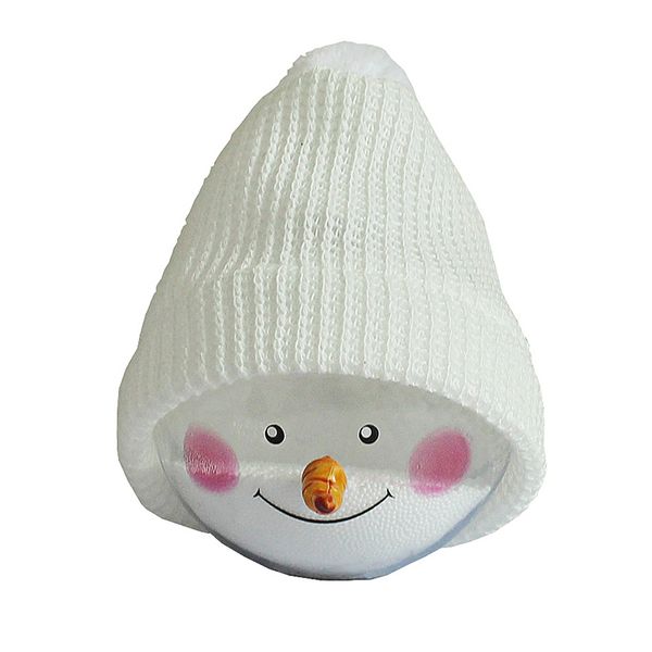 

snowman ball hanging ornament christmas tree decoration white white