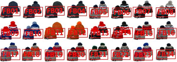 

2019 new england football beanie american winter wool hat