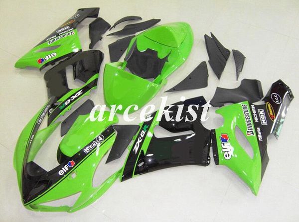 

4 подарков для мотоциклов новых abs полные обтекатели комплекты приспособленных для kawasaki ninja zx-6r 2005 2006 05 06 636 zx6r кузова уст