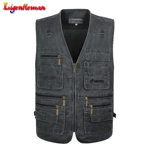 

male new casual summer big size cotton sleeveless vest men's jean coatslim fit male jacket cowboy pockets plus size vest 7xl, Black;white