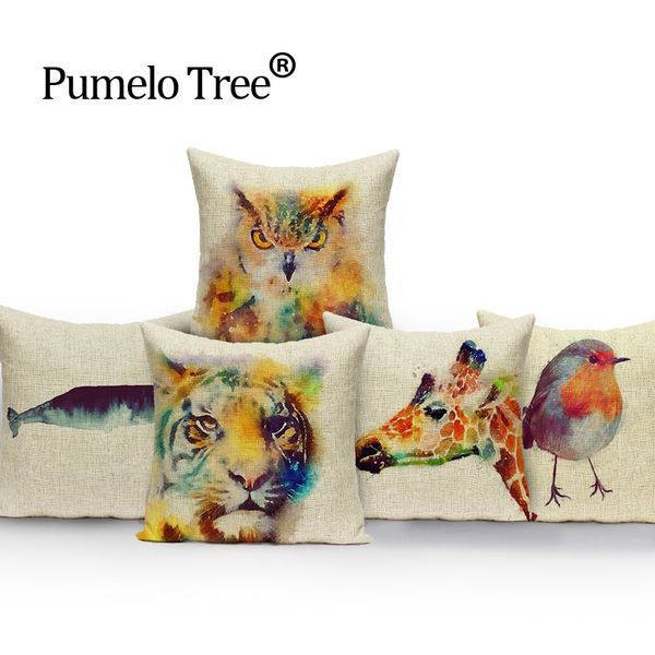 

new square красочное главная подушка декоративная мягкая автокресла чехлы белье octopus прохладный простой черный костюм подушки almohada n