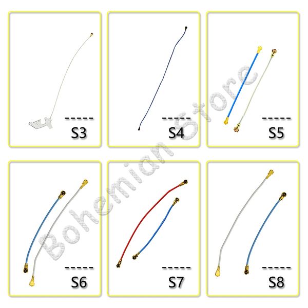 

10psc wifi flex для samsung galaxy s3 i9300 s4 i9500 s5 g900f s6 g920 s7 s8 край g930 plus wi-fi антенны сигнала ленты flex кабель