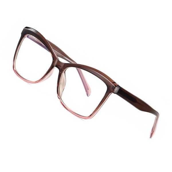 

aofly brand design anti blue light blocking glasses women square ultralight tr90 optical frame computer clear eyewear lady uv400, White;black