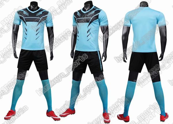 

New Men's Sports Football uniform hot selling Customized Putuan Training Suit Breathable 2019 Short Shirt 241515