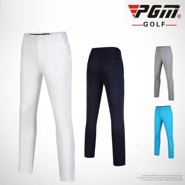 

pgm men summer breathable soft golf pants high-elastic golf sports trousers waist elasticity comfortable sportswear d0774, Gary;green