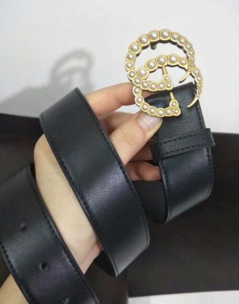 

latest products on the market fashion belt men's and women's brand belts gold buckles party jeans ing, Black;brown