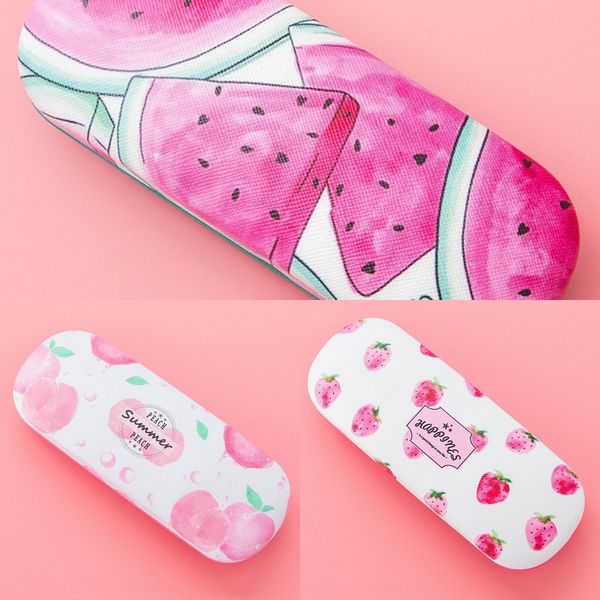 

creative hipster fruit anti-pressure case case storage box myopia glasses student frame sun glasses storage box
