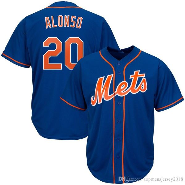 

20 Alonso New York Mens Mets Jersey 48 Jacob deGrom 31 Mike Piazza 30 Michael Conforto 52 Cespedes 18 Darryl Strawberry