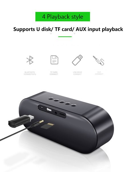 

new s6 wireless portable bluetooth speaker led subwoofer 4d hifi stereo bass loudspeaker deskpc sound box usb mp3 music column