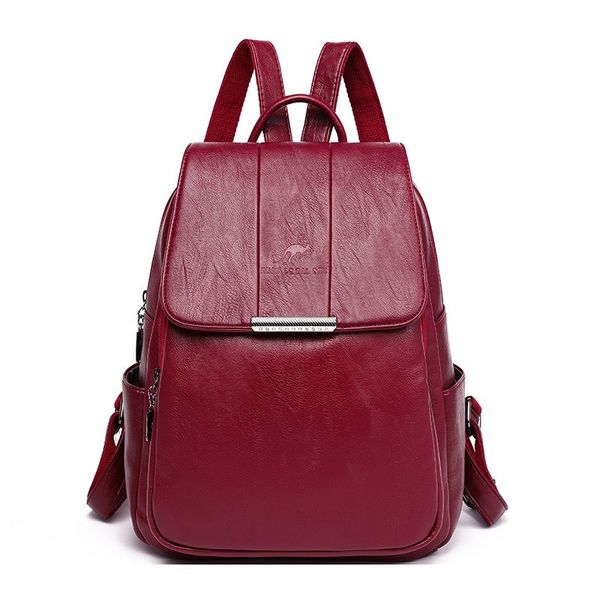 

kangaroo new women's bag 2019 casual fashion backpack custom high capacity pu shoulder bag messenger