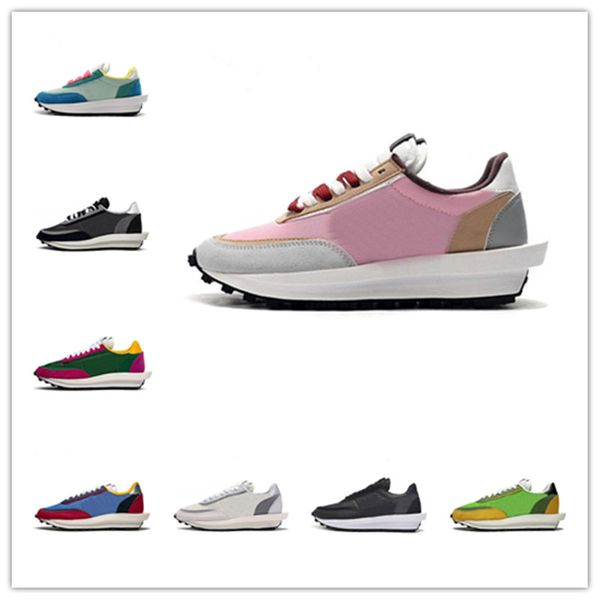 

running shoes new sacai ldv waffle daybreak trainers mens sneakers for women fashion designer breathe tripe s sports size eur36-45 with box
