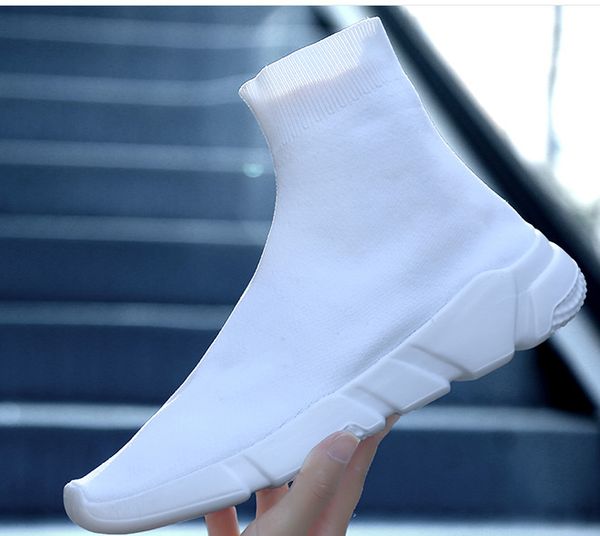 

2020 paris speed trainer black red luxury high casual sock shoes men women fashion designer sneakers eur 36-45