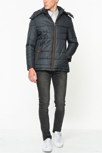 

m8623 dewberry coat -khaki, Black;brown