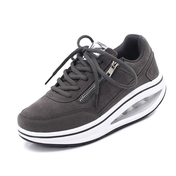 

2019 women's flats women shoes black gray color woman loafers spring casual flat shoes women zapatos mujer