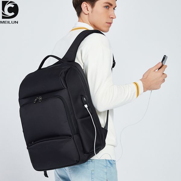 

anti-theft dc.meilun 2020 lock new men's usb charging 17 inch lapbag waterproof travel backpack male mochila a2721
