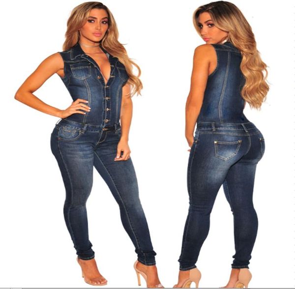 

горячие продажи новый стиль европейский и американский стиль ковбой slim fit slimming onesie джинсы, Blue