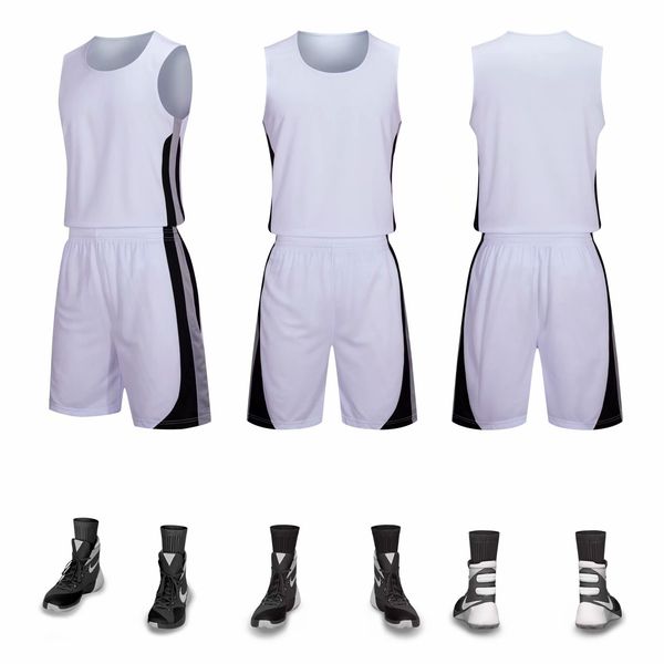 

custom shop basketball jerseys customized basketball apparel sets with shorts clothing uniforms kits sports design mens basketball a06-27, Blue;black