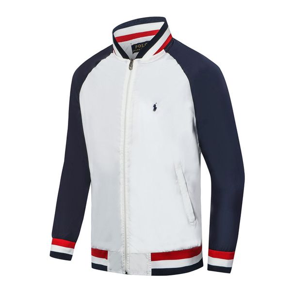 

ralph new lauren mens polo jacket luxury designer jacket stand collar jacket trend brand pony embroidery casual sports windproof jackets, Black;brown
