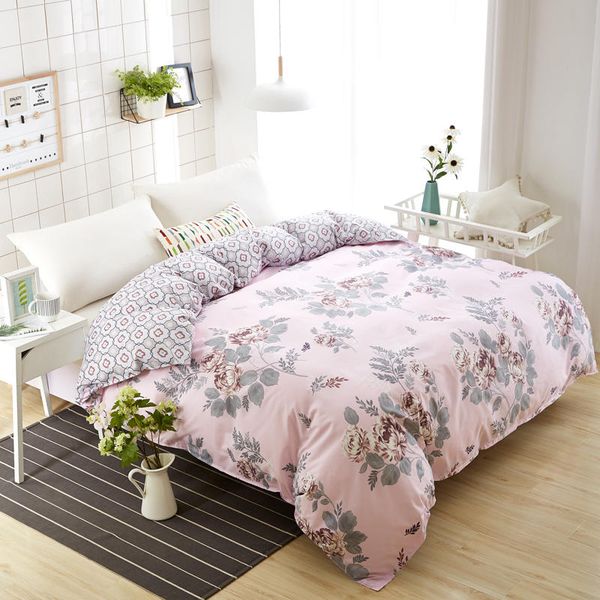 

bedding set 1 pcs aloe cotton duvet cover/ quilt cover/comforter cover pillowcase full king queen size housse couette edredon