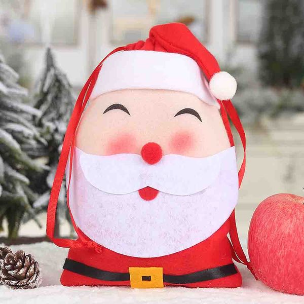 

christmas candy party gift bag decorations xmas storage packing wrapper supplies decor gift new year tree kids presents bag