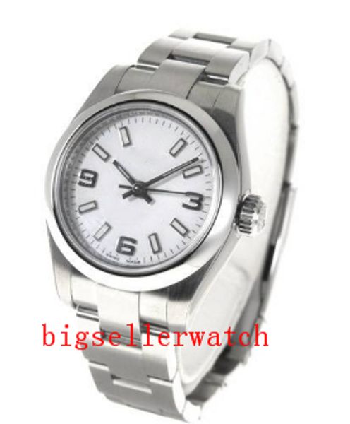

luxury watches 26mm white dial ladies watch 176200 automatic fashion watch wristwatch, Slivery;brown