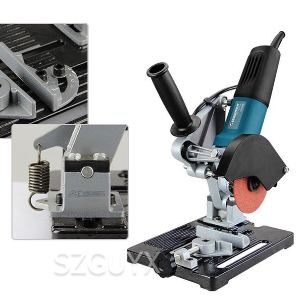 

multifunction wood metal cutting machine 45 Â° angle cut angle grinder bracket small deskgrinder