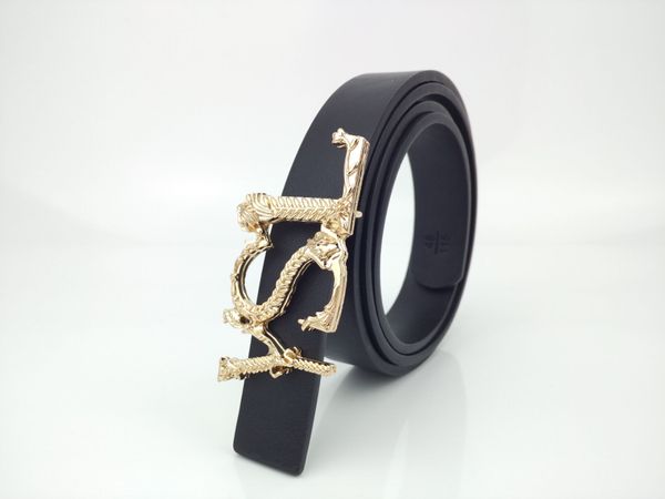 

2020 summer fashion trend brand leather men's belt designer luxury quality smooth buckle female crime belt jeans belt, Blue;gray