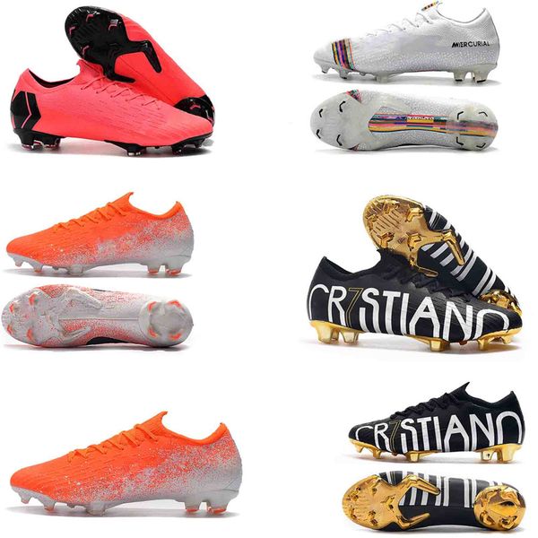 

2019 soccer football shoes mercurial superfly vi 360 elite fg fury vii elite ronaldo neymar mens women boys soccer shoes football boots